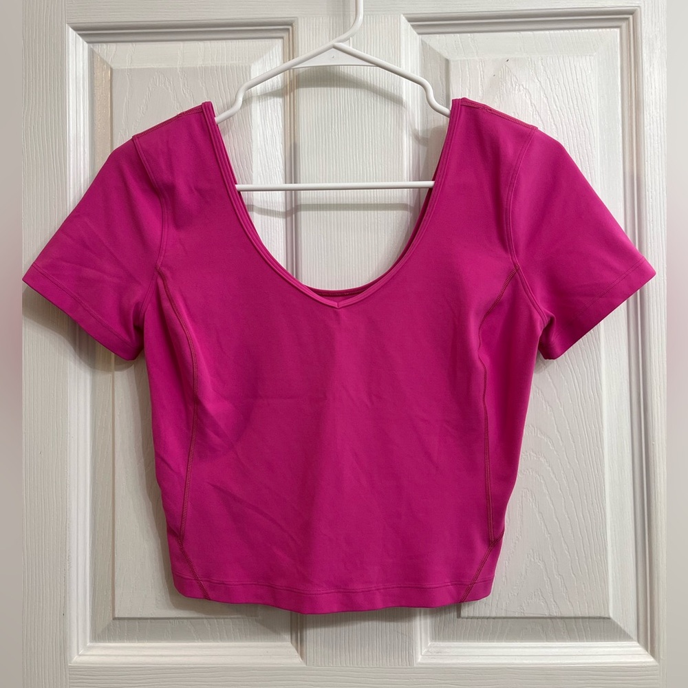 Lululemon - Align T-shirt - Size 4 - Pink